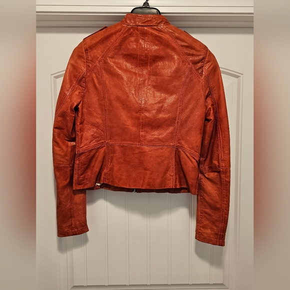 Ladies leather jacket M - Picture 2 of 11